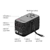 Verbatim Charge 'n' Travel Diamond 85W ištraukiamas laidas CNT-02
