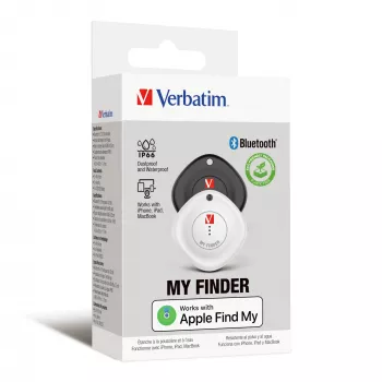 Verbatim MYF-02 Bluetooth daiktų ieškiklis 2 vnt. komplektas juoda/balta