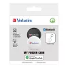 Verbatim My Finder Coin Bluetooth Tracker 2 vnt. pakuotė, juoda/balta, IP66, CR2032