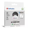 Verbatim My Finder Coin Bluetooth Tracker 2 vnt. pakuotė, juoda/balta, IP66, CR2032