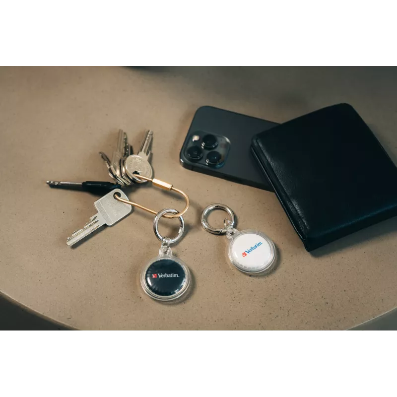 Verbatim My Finder Coin Bluetooth Tracker 2 vnt. pakuotė, juoda/balta, IP66, CR2032