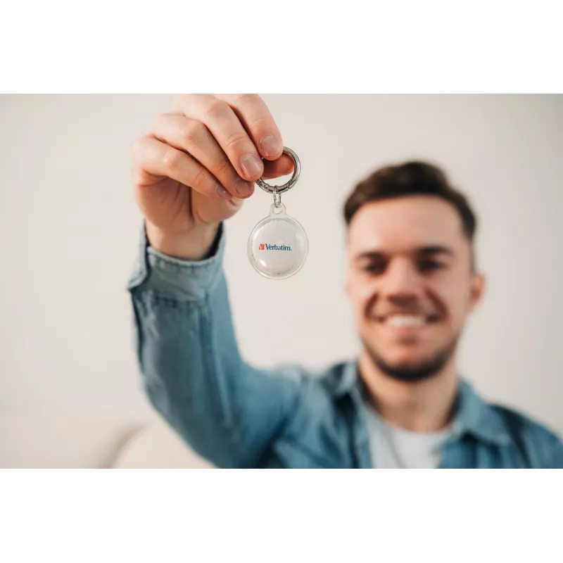 Verbatim My Finder Coin Bluetooth Tracker 2 vnt. pakuotė, juoda/balta, IP66, CR2032