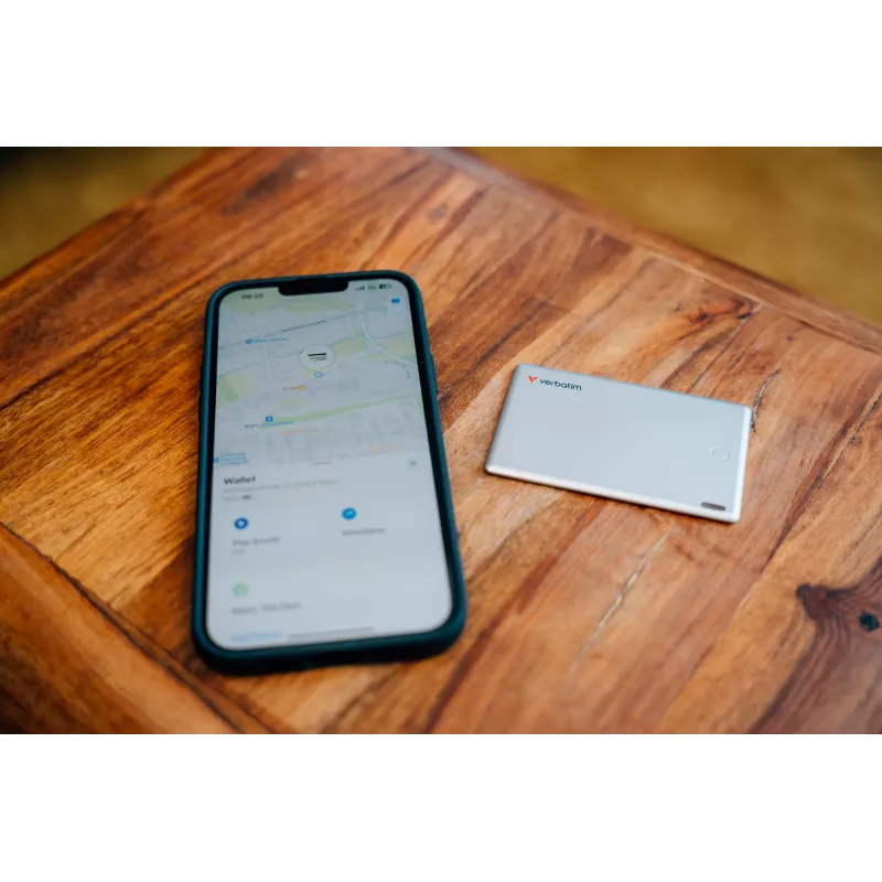Verbatim My Finder Card Bluetooth seklys 1 vnt. sidabrinis