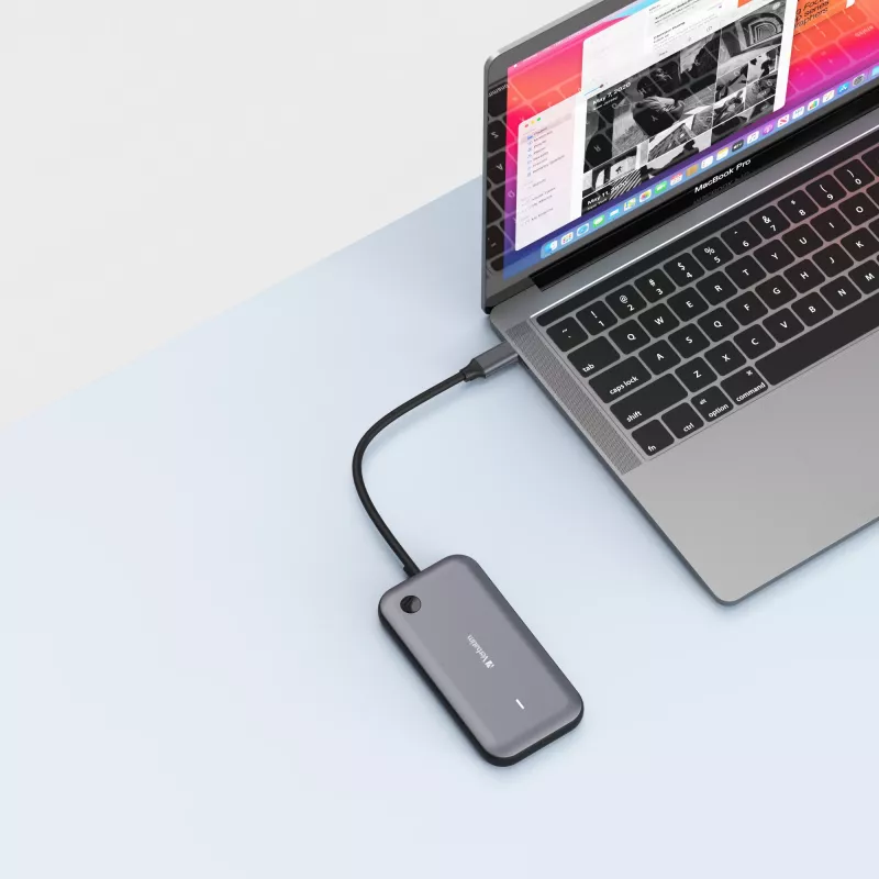 Verbatim Share My Screen 1080p USB-C belaidis vaizdo adapteris su stotimi WDA-01