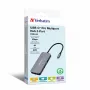 Verbatim CMH-05 USB-C 5 prievadų daugiafunkcis stotelės adapteris, 5000 Mbit/s, sidabrinis