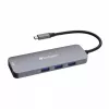 Verbatim CMH-08 USB Type-C 8 prievadų multiport centras 5000 Mbit/s sidabrinis