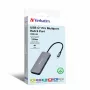 Verbatim CMH-09 USB Type-C 9 prievadų multiportų šakotuvas, 10000 Mbit/s, sidabrinis