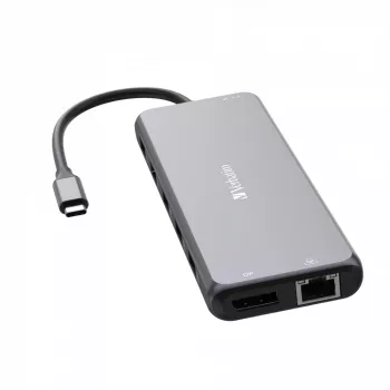 Verbatim CMH-13 USB Type-C Hub 13 prievadų, sidabrinis, 10 Gbit/s