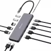Verbatim CMH-13 USB Type-C Hub 13 prievadų, sidabrinis, 10 Gbit/s