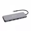Verbatim CMH-13 USB Type-C Hub 13 prievadų, sidabrinis, 10 Gbit/s
