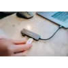 Verbatim USB-C Essentials Multiport Hub 4 prievadai: HDMI, USB-C PD, USB-A 3.2 Gen 1, USB-A