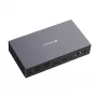 Verbatim CDS-17 Laidinė USB 3.2 Gen 1 (3.1 Gen 1) Type-C stotelė, juoda/pilka