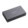 Verbatim CDS-17 Laidinė USB 3.2 Gen 1 (3.1 Gen 1) Type-C stotelė, juoda/pilka
