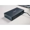 Verbatim CDS-17 Laidinė USB 3.2 Gen 1 (3.1 Gen 1) Type-C stotelė, juoda/pilka