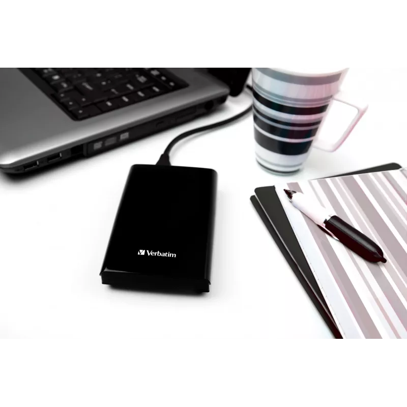 Verbatim Store 'n' Go Slim Portable SSD USB 3.2 Gen 1 / USB-C 256GB Juoda