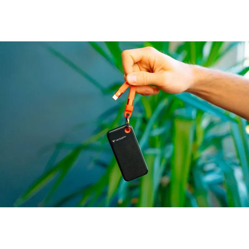 Verbatim Pocket SSD USB 3.2 Gen 2 1TB Juoda/Oranžinė