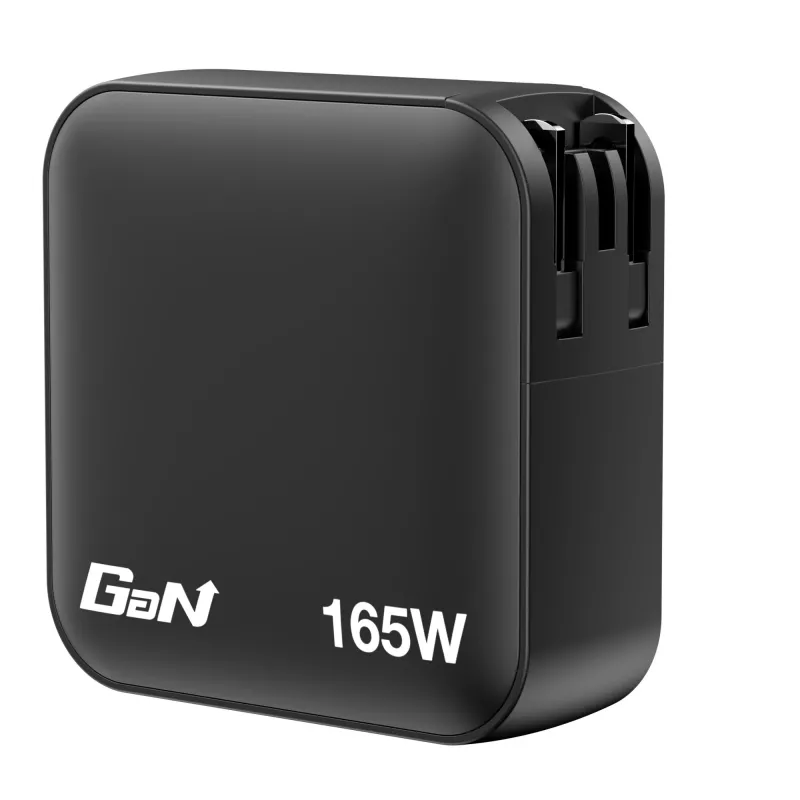 Verbatim Mini GaN įkroviklis 165W 4 prievadai US kištukas su EU ir UK adapteriais