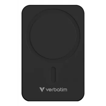 Verbatim Charge 'n' Go Essentials Power Bank Magnetinis Belaidis 20000 mAh Juodas