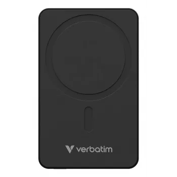 Verbatim Charge 'n' Go Essentials belaidis magnetinis maitinimo blokas 5000 mAh juodas