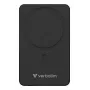 Verbatim Charge 'n' Go Essentials belaidis magnetinis maitinimo blokas 5000 mAh juodas