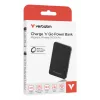 Verbatim Charge 'n' Go Essentials belaidis magnetinis maitinimo blokas 5000 mAh juodas