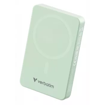 Verbatim Charge 'n' Go Essentials belaidis magnetinis maitinimo blokas 10000 mAh žalias