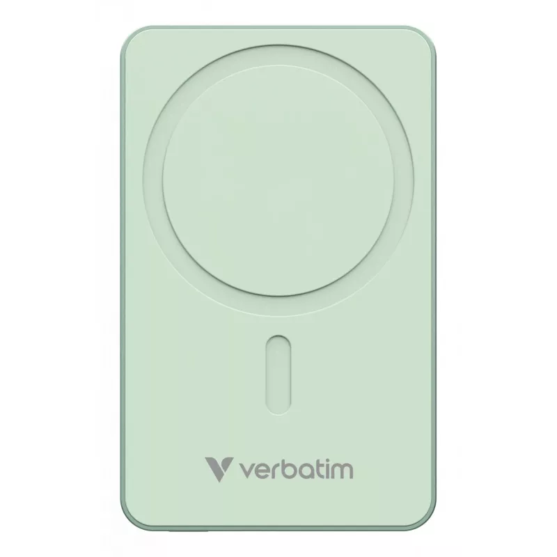 Verbatim Charge 'n' Go Essentials belaidis magnetinis maitinimo blokas 10000 mAh žalias