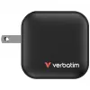 Verbatim Mini GaN Įkroviklis 70W 3 Prievadai US kištukas su EU ir UK adapteriais