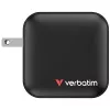Verbatim Mini GaN Charger 100W 4 prievadai US kištukas su EU ir UK adapteriais