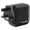 Verbatim Mini GaN Charger 100W 4 prievadai US kištukas su EU ir UK adapteriais