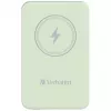 Verbatim Charge 'n' Go belaidė magnetinė Power Bank 5000mAh Žalia
