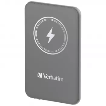 Verbatim Charge 'n' Go Belaidis Magnetinis Power Bank 5000mAh Pilka