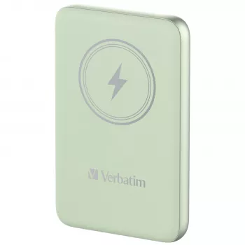 Verbatim Charge 'n' Go belaidis magnetinis powerbankas 10000mAh Žalias