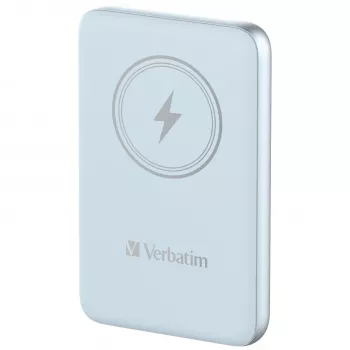 Verbatim Charge 'n' Go belaidis magnetinis power bank 10000mAh mėlynas