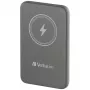Verbatim Charge 'n' Go belaidis magnetinis powerbankas 10000mAh pilka