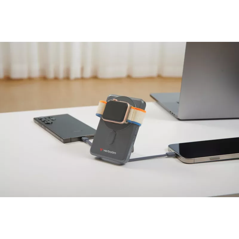 Verbatim Charge'n'Go 2C Power Bank 5000 mAh Pilka