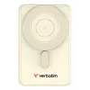 Verbatim Charge'n'Go 2C power bank 5000 mAh Gold, 5000 mAh, polimerinis, Adaptive Fast Charging, Power Delivery 3.0, Quick Charge 3.0, belaidis įkrovimas, 3.85 V, 20 W