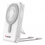 Verbatim Charge'n'Go 2C & Display Power Bank 10000 mAh sidabrinis