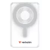 Verbatim Charge'n'Go 2C & Display Power Bank 10000 mAh sidabrinis