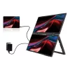 Verbatim Portable 15.6 inch FHD Dual Monitor Essentials, 39.6 cm (15.6 inch), LCD, 1920 x 1080 pikselių, Full HD, 16:9, 10 ms