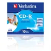 Verbatim CD-R AZO Wide Inkjet Printable 700 MB 52x 10 vnt.