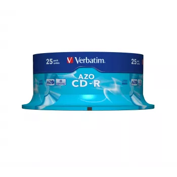 Verbatim CD-R AZO Crystal 700 MB 52x 25 vnt.