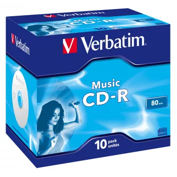 Verbatim Music CD-R 700 MB 16x 10 vnt.