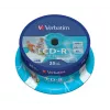 Verbatim CD-R AZO Wide Inkjet Printable 700 MB 52x 25 vnt.