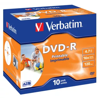 Verbatim 43521 tuščias DVD 4.7 GB DVD-R 10 vnt.