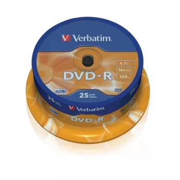 Verbatim 43667 4.7 GB DVD-R 25 vnt. ritėje