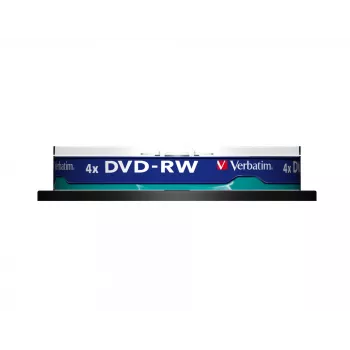 Verbatim DVDVER00072B, DVD-RW, verpstė, 10 vnt., 4,7 GB