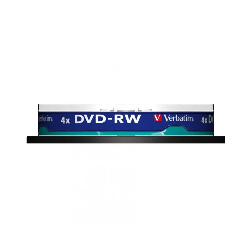 Verbatim DVDVER00072B, DVD-RW, verpstė, 10 vnt., 4,7 GB