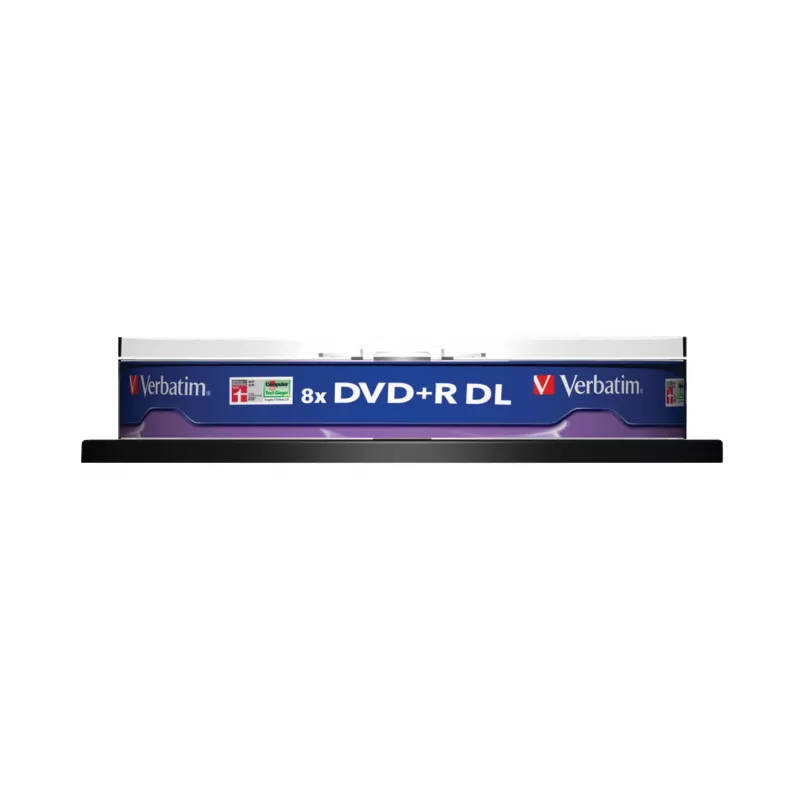 Verbatim VB-DPD55S1, DVD+R DL, 120 mm, verpstė, 10 vnt., 8.5 GB