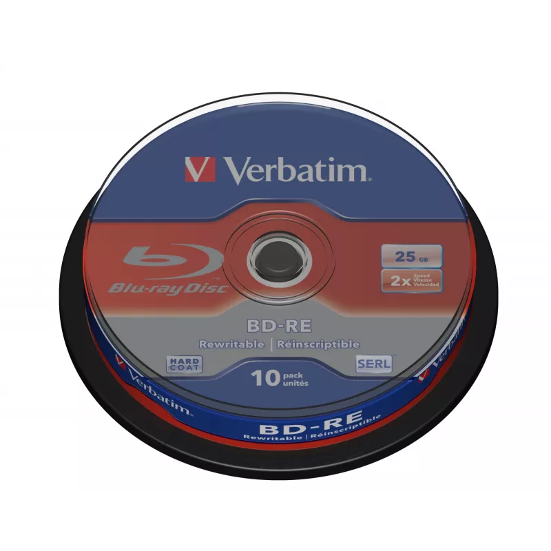 Verbatim BD-RE SL 25GB 2x 10 vnt. Verpstė